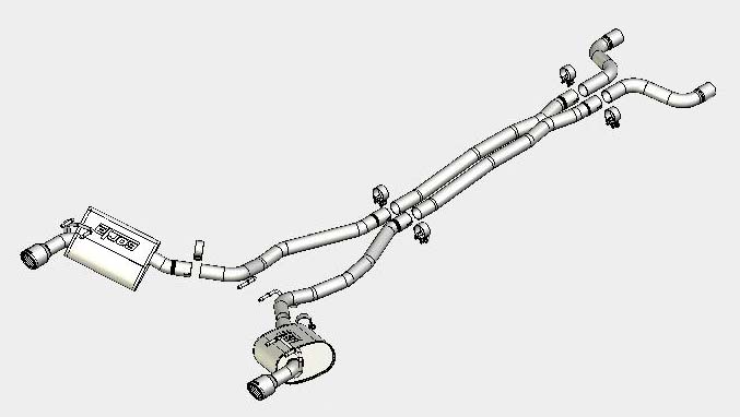2010 camaro ls exhaust